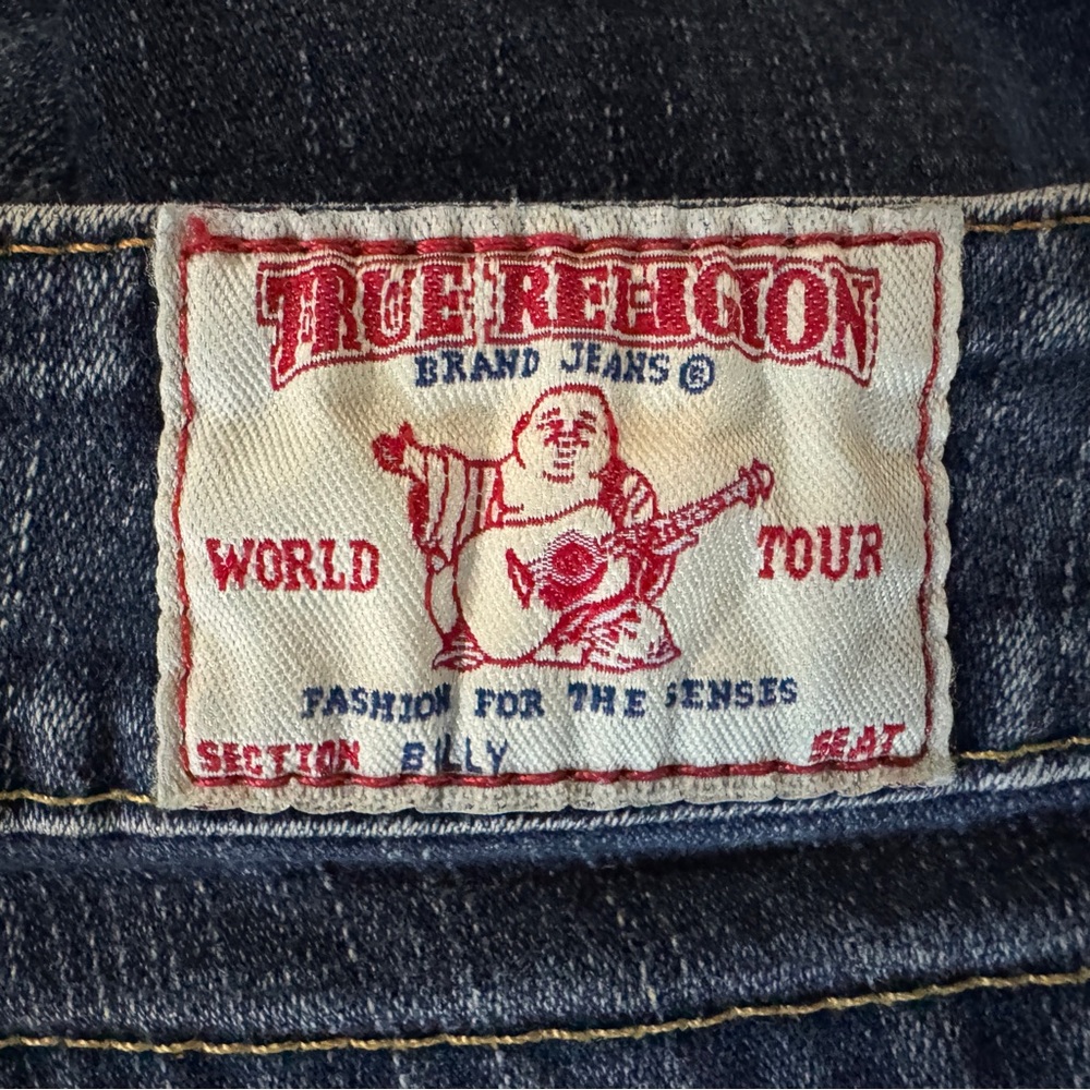 True Religion Women's Billy Straight Leg Medium Washed 8 29 - Picture 6 of 9